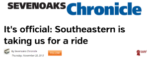 It's official: Southeastern is taking us for a ride